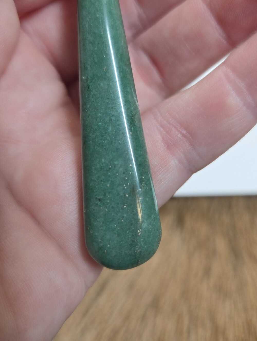 Vintage Brass Letter Openers Possibly Gumps Of San Francisco Aventurine & Agate - Picture 11 of 12